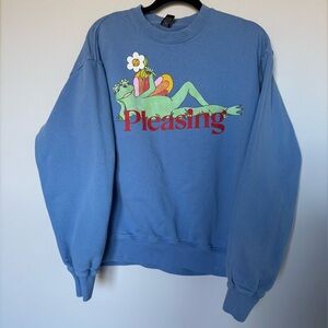 Harry Styles Pleasing Crewneck